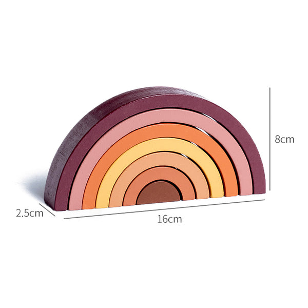 RainbowWood | Kinder Holzspielzeug Regenbogen