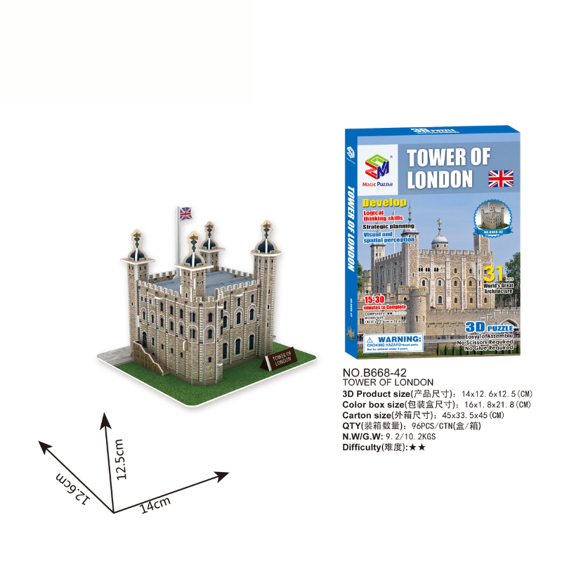 TriumphantTowers | 3 Bündel Ikonische Architekturmodelle