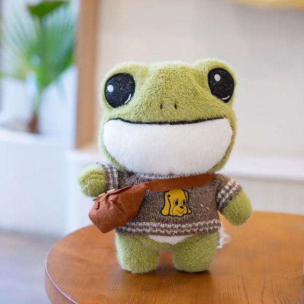 Endearing | Liebenswerter ausgestopfter Frosch