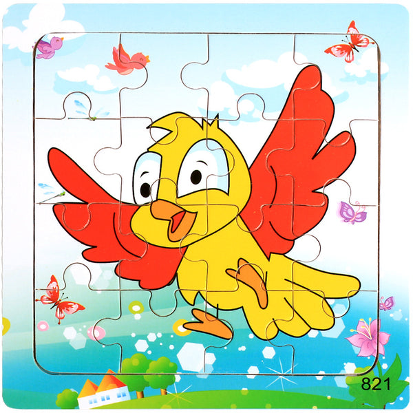 FlutterFlight | 2 Bündel Holzpuzzle