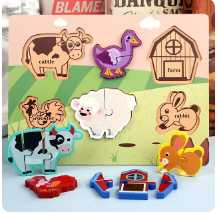 PuzzlePlay | Kinder-Holzpuzzle