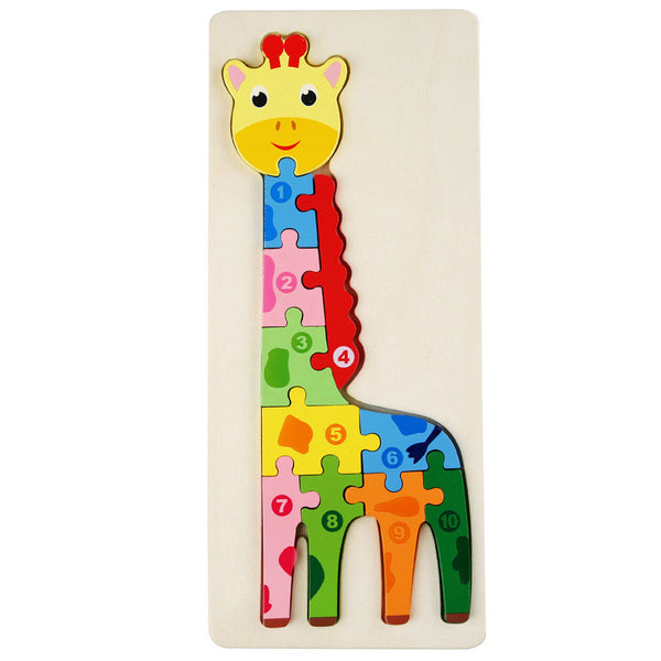 Giraffe | 3D-Holzpuzzle