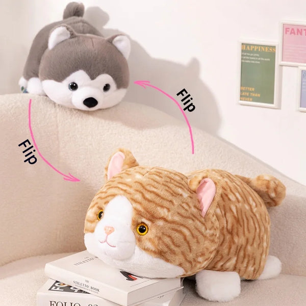 HuskyCat | Spielzeug Weiches Kuscheltier