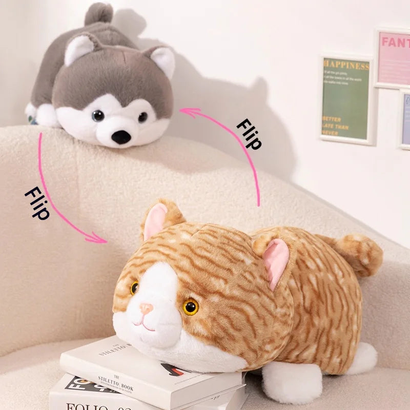 HuskyCat | Spielzeug Weiches Kuscheltier