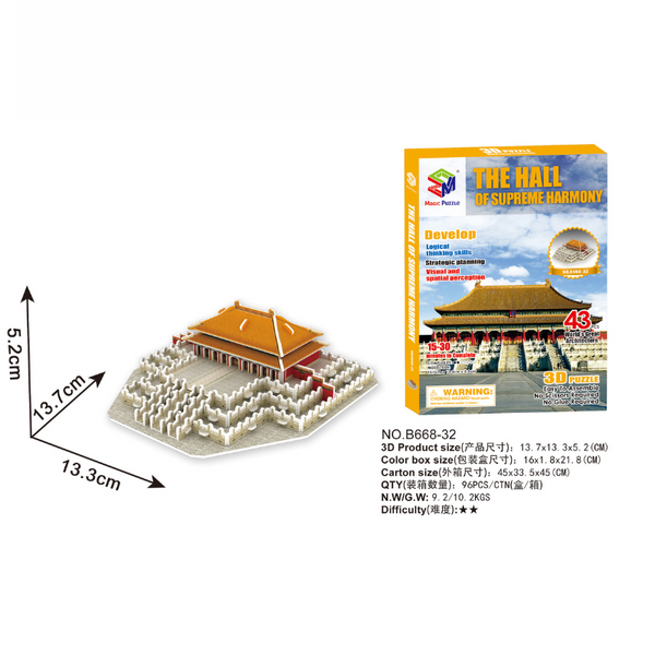 GlobalSkylines | 3 Bündel Ikonische Architekturmodelle