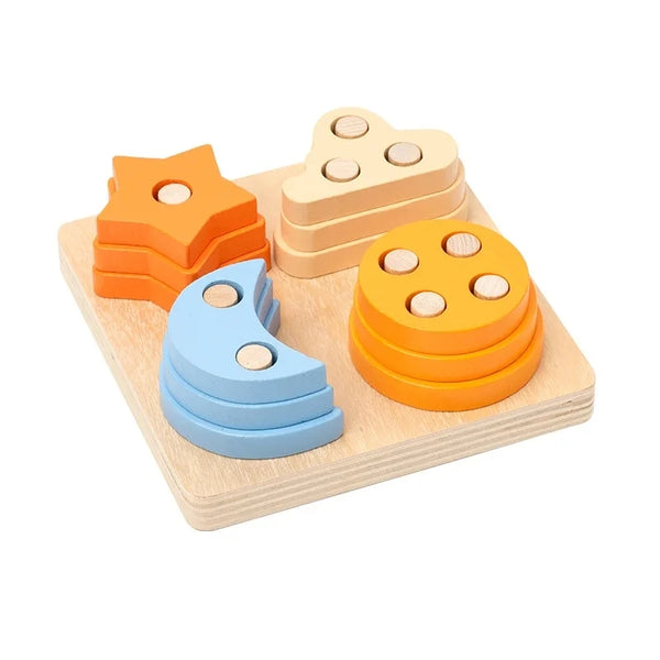 RusticRiddle | Lernspielzeug aus Holz