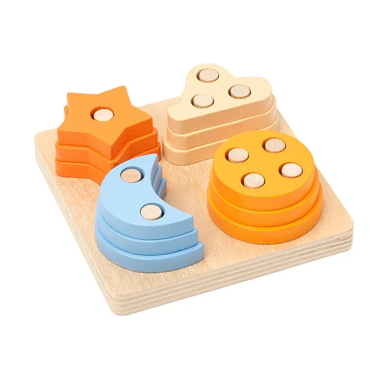 RusticRiddle | Lernspielzeug aus Holz