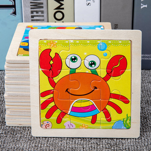 HappyCrab | 3d Puzzle Spiel Frühes Lernen Bildung