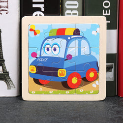 PatrolPuzzle | Holzpuzzle Cartoon