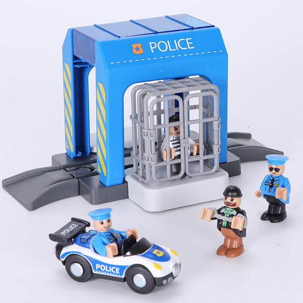 Police | Autowäsche-Spielzeugset