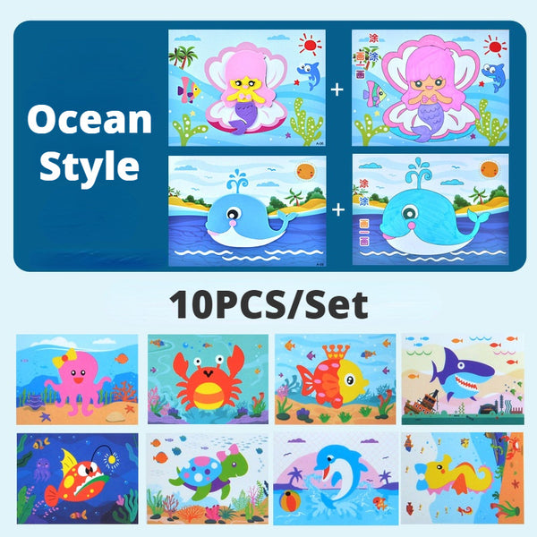 StickerPuff | 3d Cartoon Schaumstoff Aufkleber