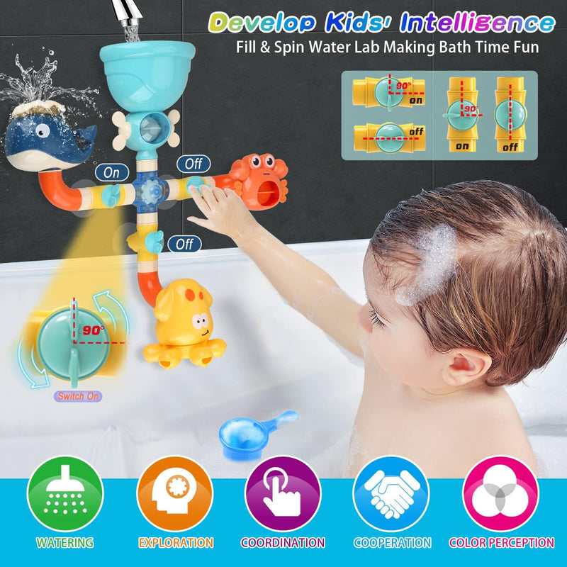 SplashDinos | Rohre Schläuche Dinosaurier Wasserspray