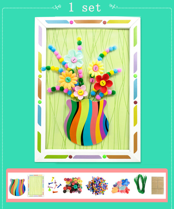 PetalPuzzle | Blumenstrauß Fotorahmen