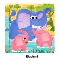 FuzzyFriends  | Holzpuzzle Cartoon-Tiere