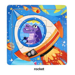RocketSpace | Kinderpuzzle aus Holz