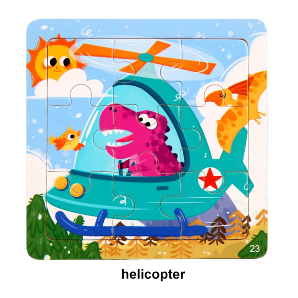 Chopper | Kinderpuzzle aus Holz