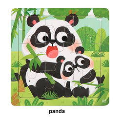 CutePanda | Kinderpuzzle aus Holz