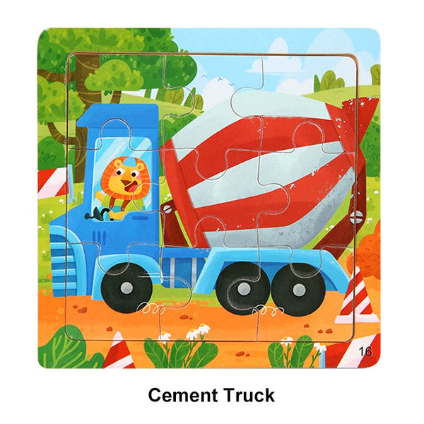 LionCement | Kinderpuzzle aus Holz