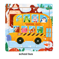 Friends | Kinderpuzzle aus Holz