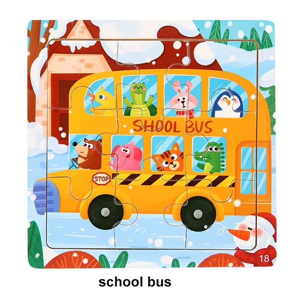 Friends | Kinderpuzzle aus Holz