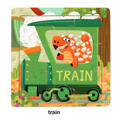 DinoTrain | Kinderpuzzle aus Holz