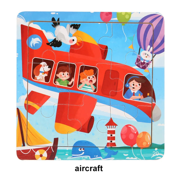 Journey | Kinderpuzzle aus Holz