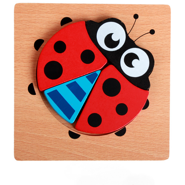 BuggyPal | Montessorri Holzpuzzle
