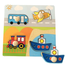 JourneyTrio | 3 Bündel Kognitives Puzzle aus Holz