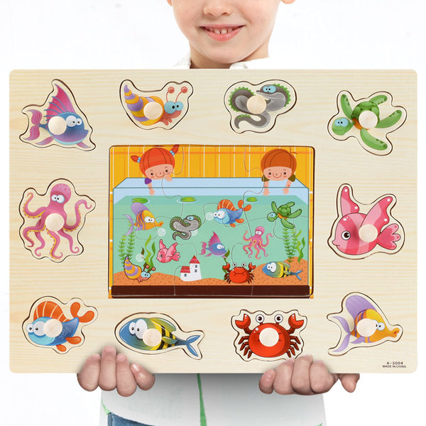CheeryChips | Montessori-Holzpuzzle