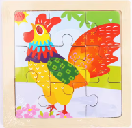 LittleCreators | 9-teiliges Montessori-Puzzle