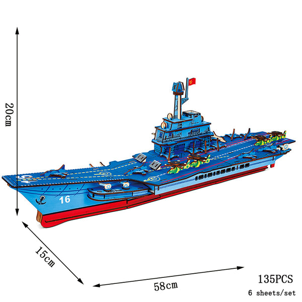 MaritimeMosaic | 3D-Holzboot-Puzzle