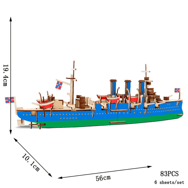 SailorsDream | 3D-Holzboot-Puzzle