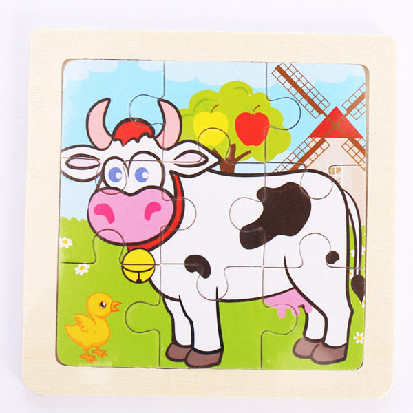 SweetCow | 3d Puzzle Spiel Frühes Lernen Bildung