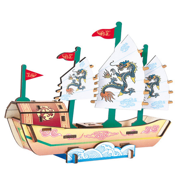 PiratesPride | Segelschiff Holzpuzzle