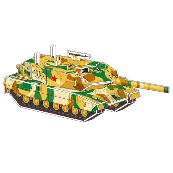 SoldierTank | Cartoon Papierhaus