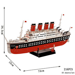 SeaSculptor | 3D-Holzboot-Puzzle