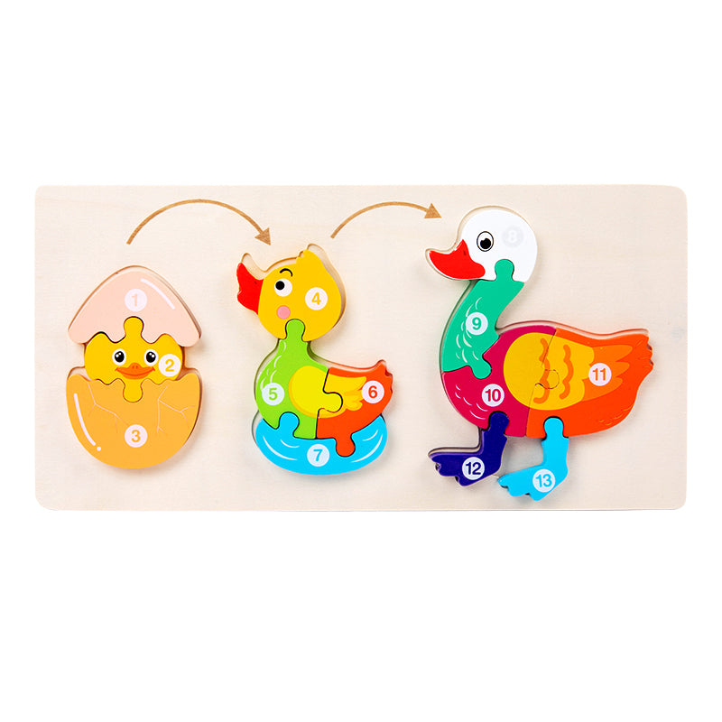 Quackypuzzle  | Baby-Holzpuzzle