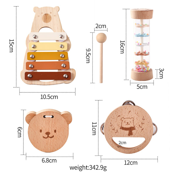 TimberTunes | Baby-Holzmusikinstrumente
