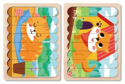 SilverSparks | Holzpuzzle Spielzeug