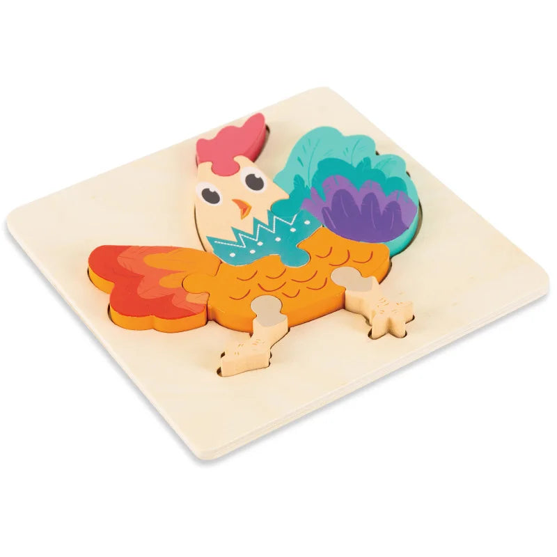 Tierreich Puzzle-Set für Kinder | 3er-Bundle