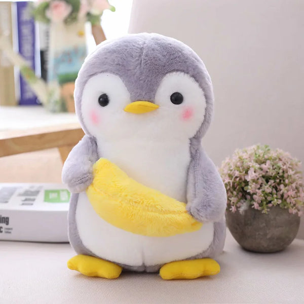 Verspielter-Pinguin-Plüsch-Stoffspielzeug für Kinder | Bundle aus 3