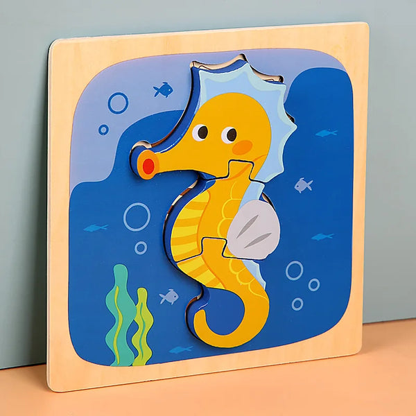 SkySplash | 3 Bündel Montessori Puzzle Spaß