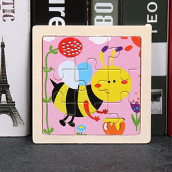 HoneyBuzz | Cartoon Puzzle aus Holz