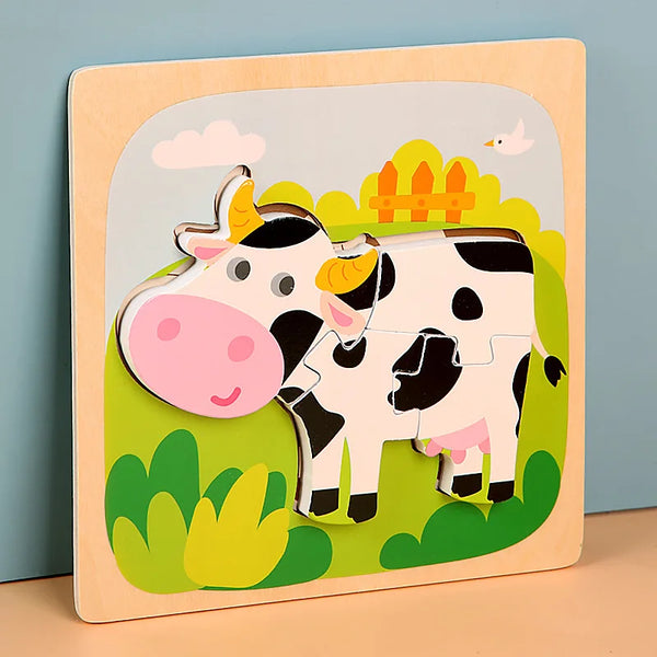 CrabbyCargo | 3 Bündel Montessori Puzzle Spaß