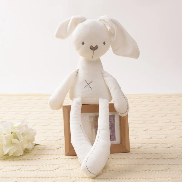 Weißer Hase | Weiches Plüschtier für Kinder