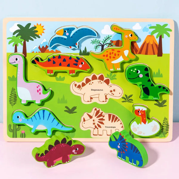 JurassicVeggie | 2 Bündel Spiel mit Holzfiguren