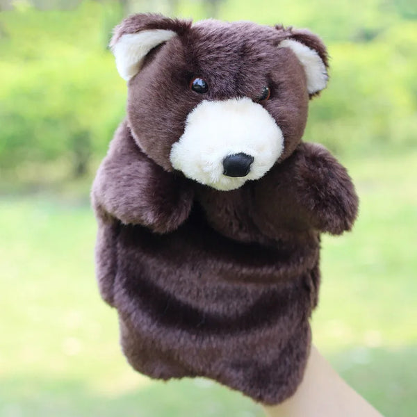 Bär | Stofftier Handpuppe Plüschspielzeug für Kinder