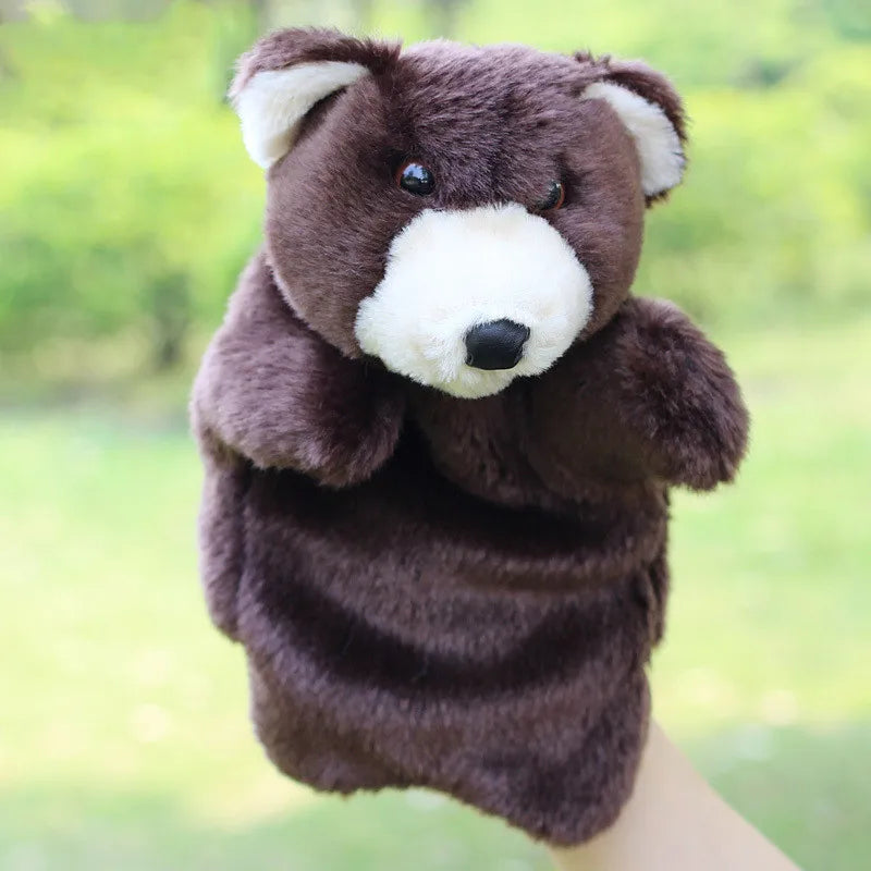 Bär | Stofftier Handpuppe Plüschspielzeug für Kinder