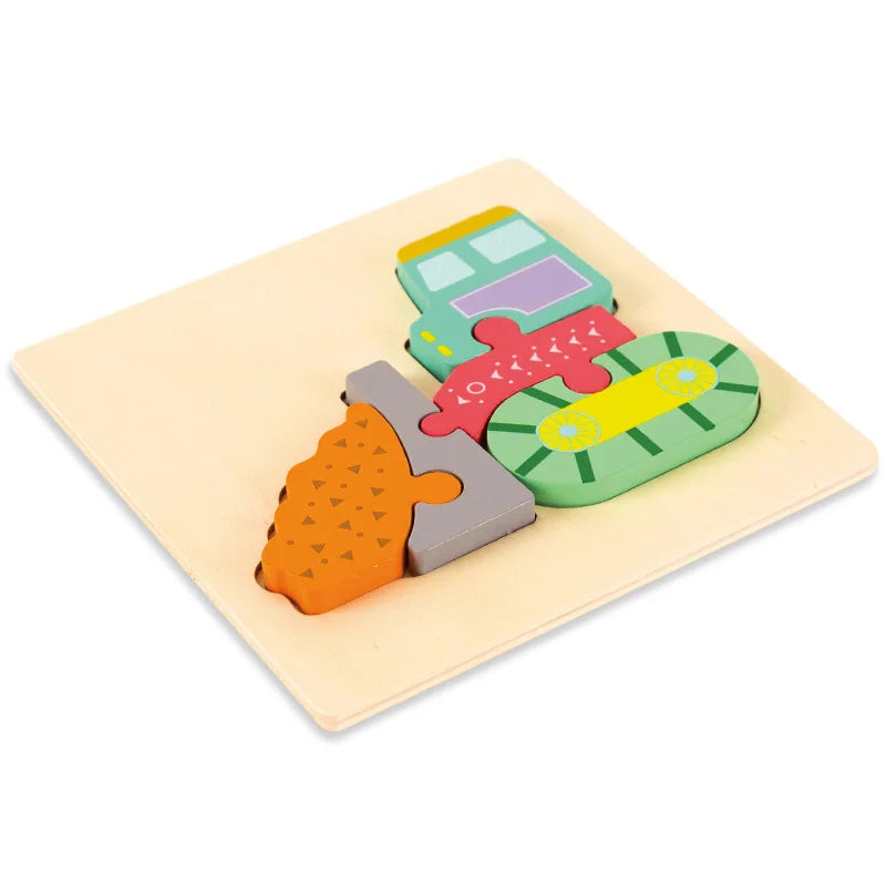 Starke Maschinen Puzzle-Set für Kinder | 3er-Bundle