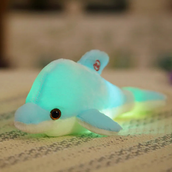 ShinySplash | Glühender Delphin Plüschtier